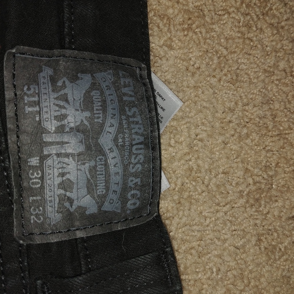 Levi's 511 Black Jeans